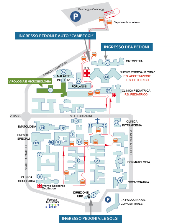 MAPPA VIROLOGIA E MICROBIOLOGIA PAD 30