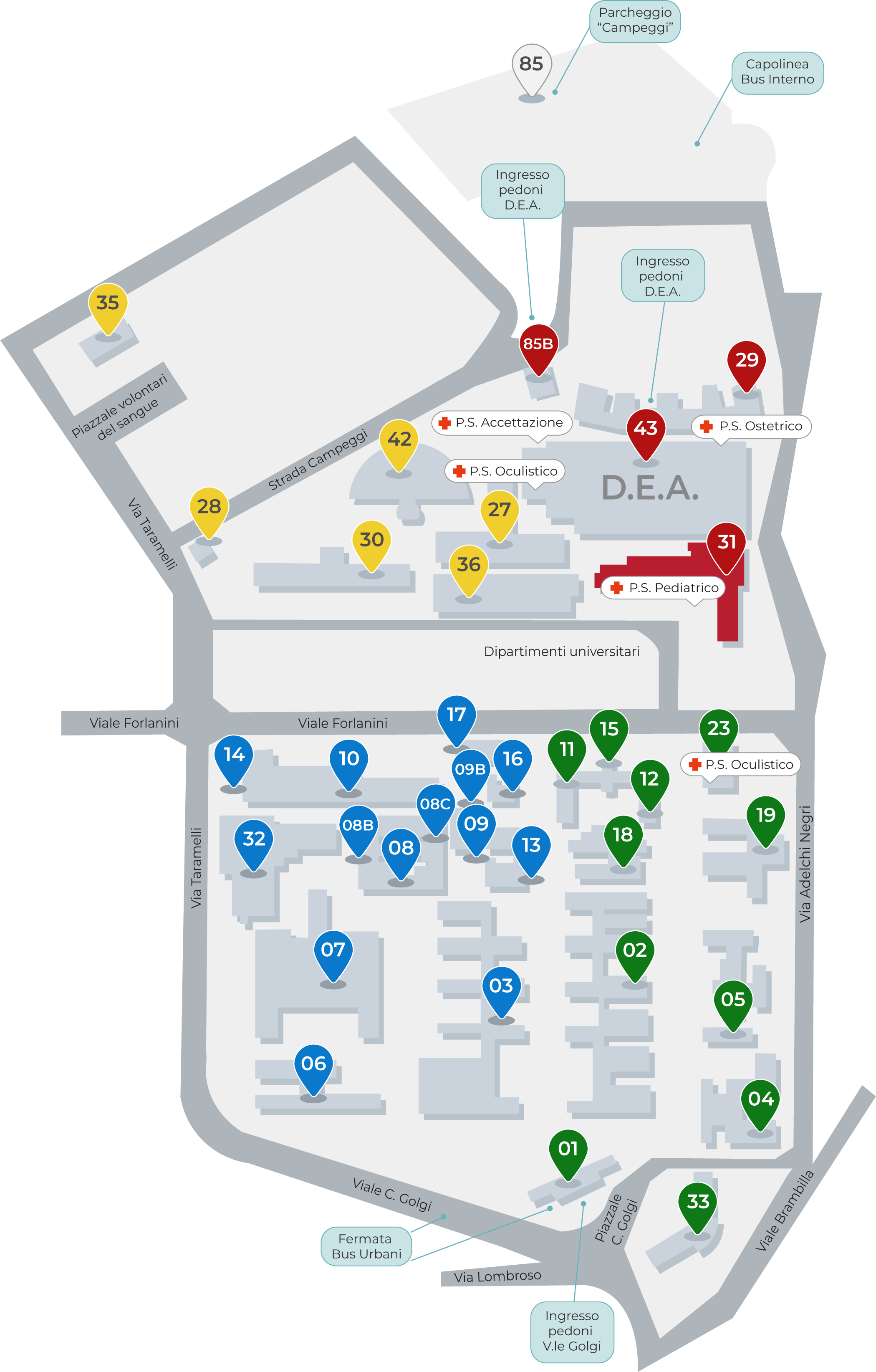 Mappa Padiglione 31
