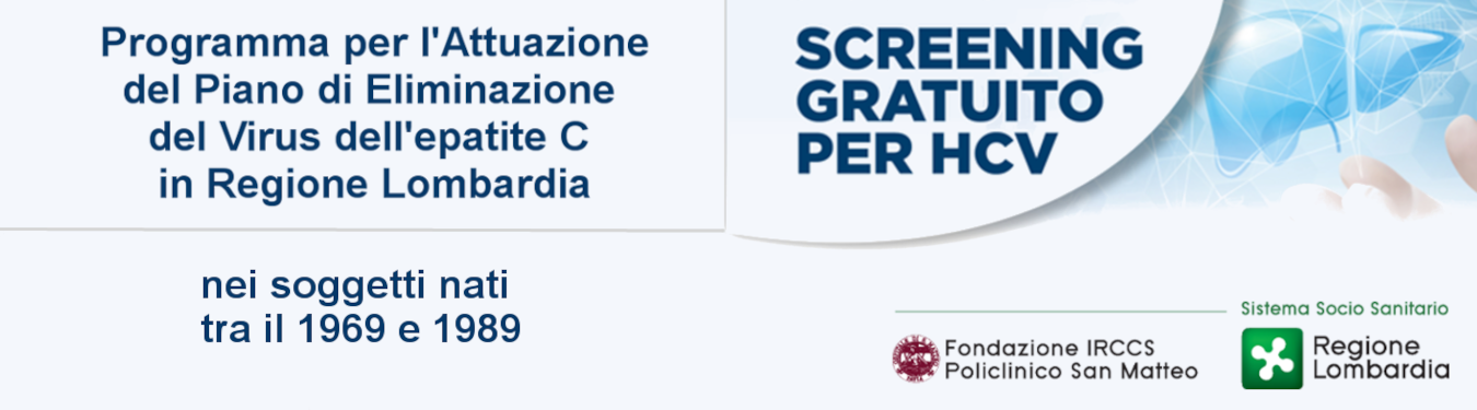 Screening gratuito per HCV (Epatite C)