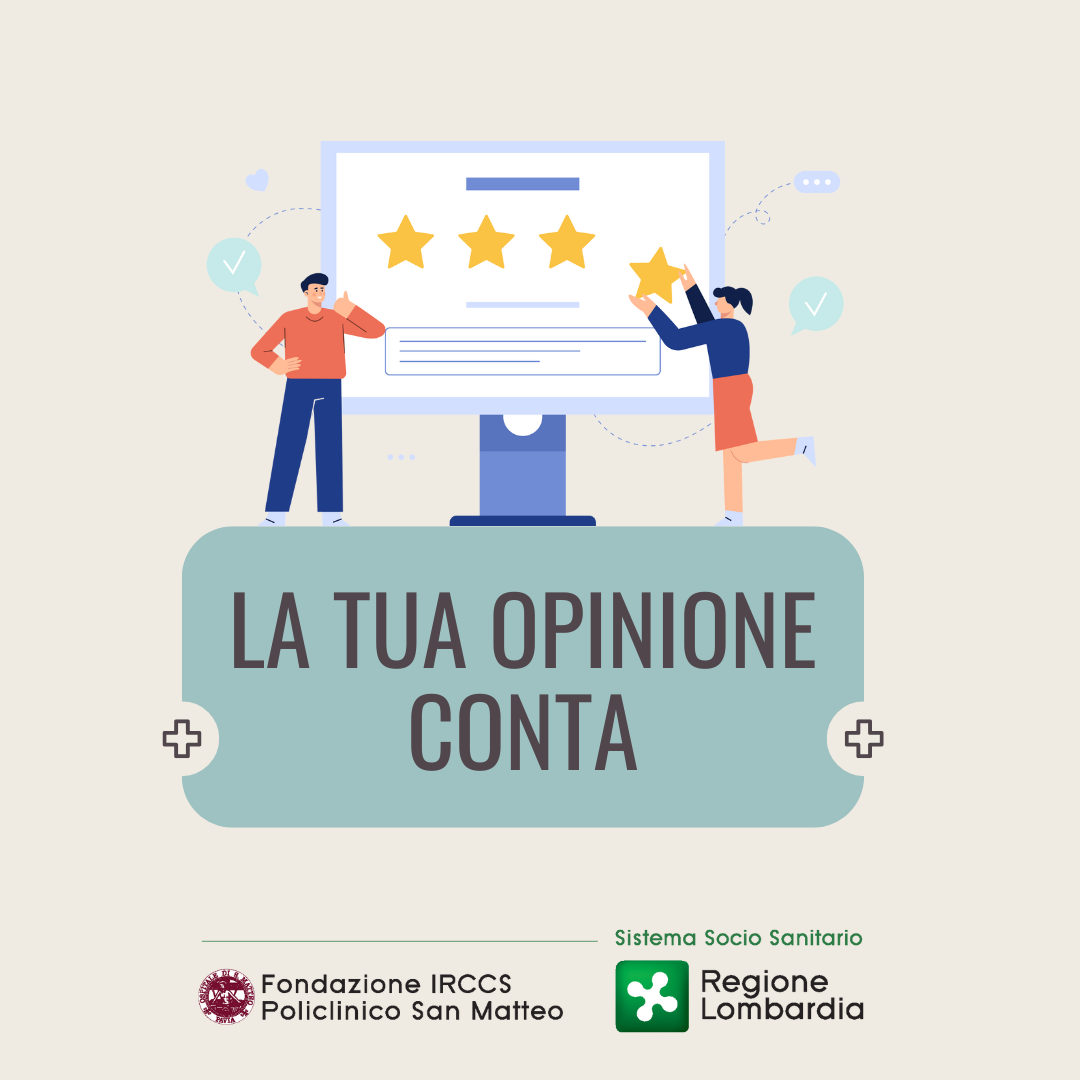 La tua opinione conta pop up_
