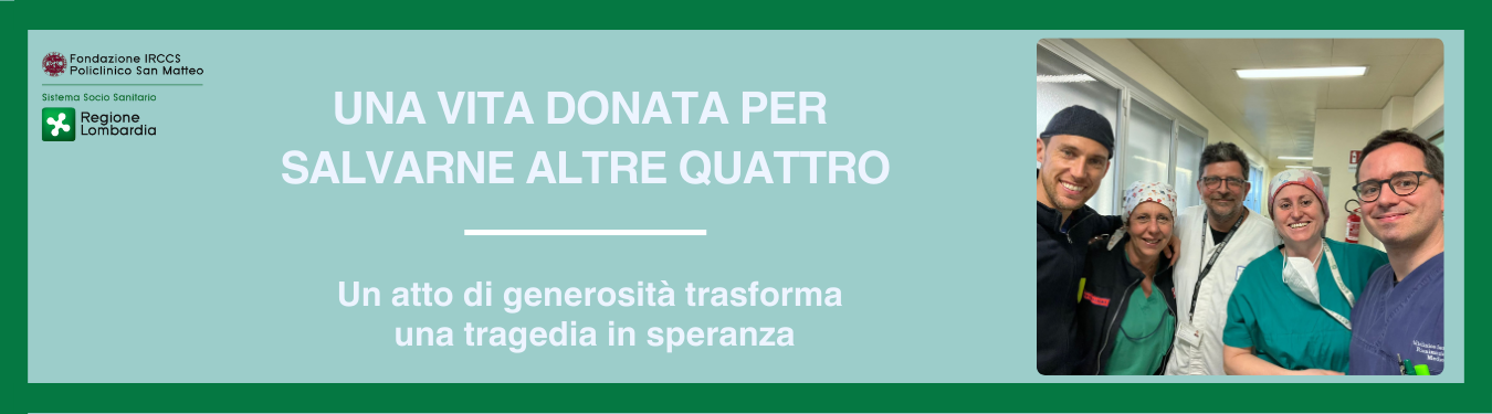 Una vita donata per salvarne altre quattro: un atto di generosit trasforma una tragedia in speranza