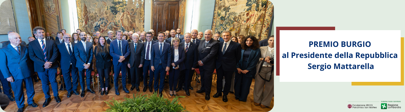 Premio Burgio al Presidente della Repubblica Sergio Mattarella