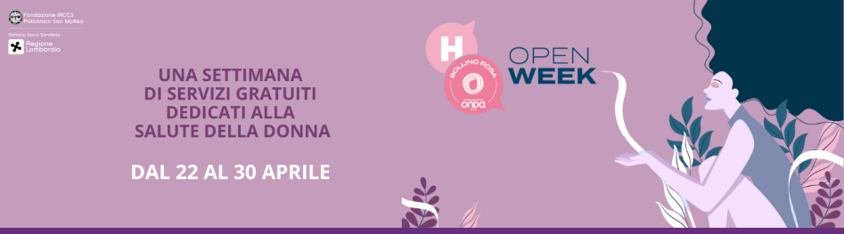 Slider open week donna aprile 2025