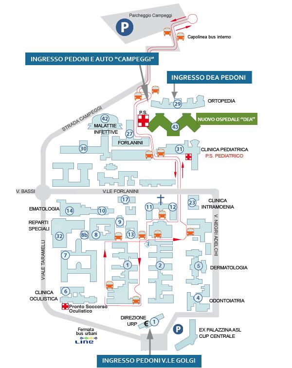 Mappa - SS Assistenza Respiratoria Avanzata - ARA